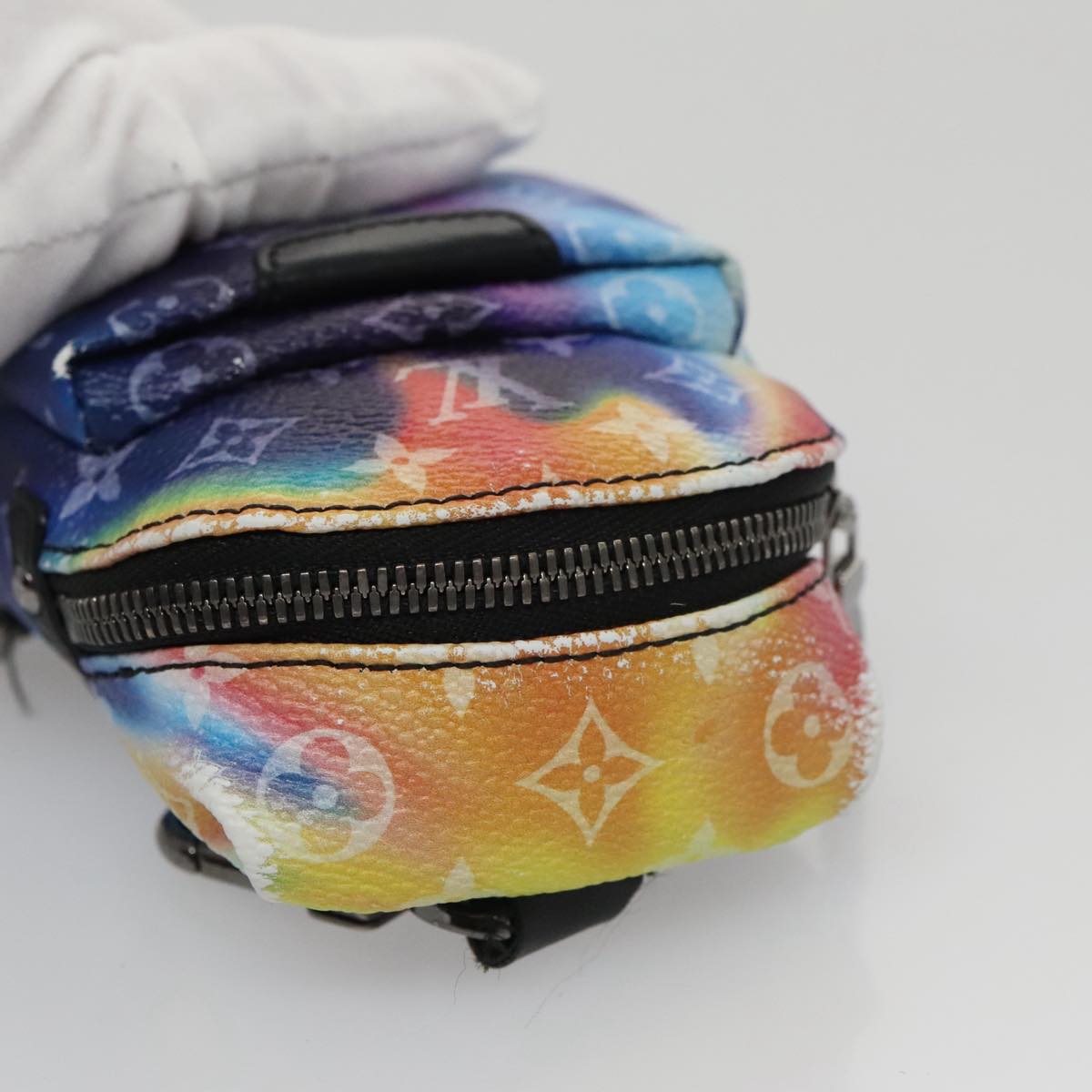 LOUIS VUITTON Monogram Sunset Porte Cles Backpack Key Holder M00482 103970