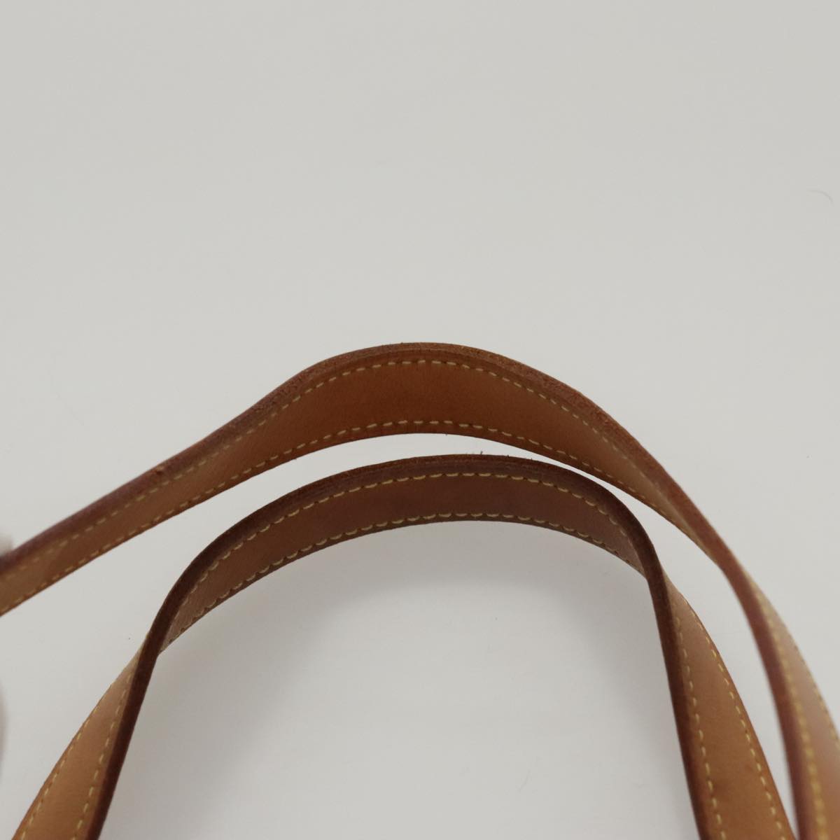 LOUIS VUITTON Monogram Vernis Houston Hand Bag Beige M91004 LV 103973