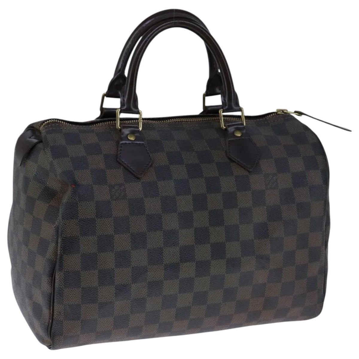 LOUIS VUITTON Damier Ebene Speedy 30 Hand Bag N41364 LV 104006