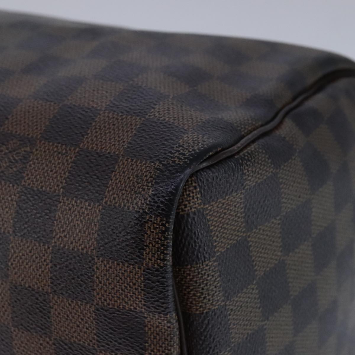LOUIS VUITTON Damier Ebene Speedy 30 Hand Bag N41364 LV 104006
