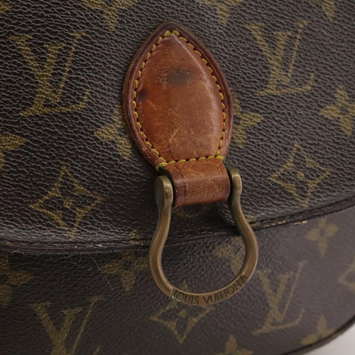 LOUIS VUITTON Monogram Saint Cloud MM Shoulder Bag M51243 LV 104008