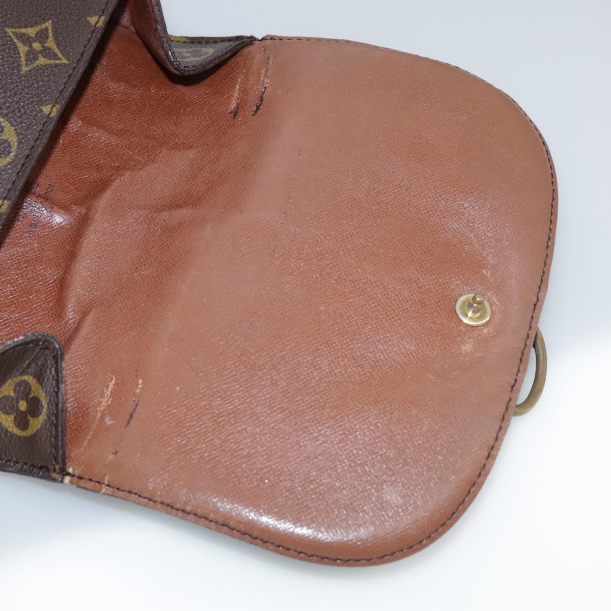 LOUIS VUITTON Monogram Saint Cloud MM Shoulder Bag M51243 LV 104008