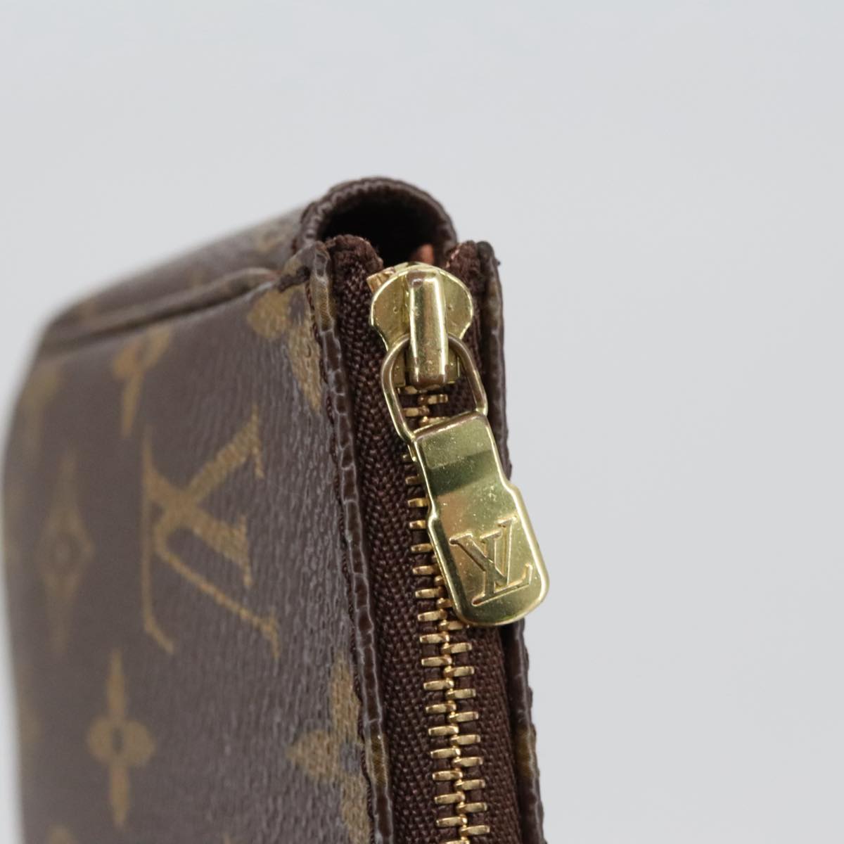 LOUIS VUITTON Monogram Pochette Accessoires Pouch M51980 LV 104009