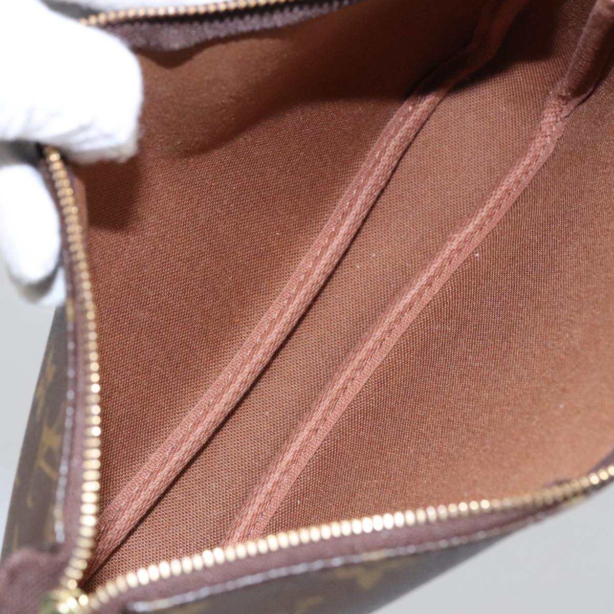 LOUIS VUITTON Monogram Pochette Accessoires Pouch M51980 LV 104009