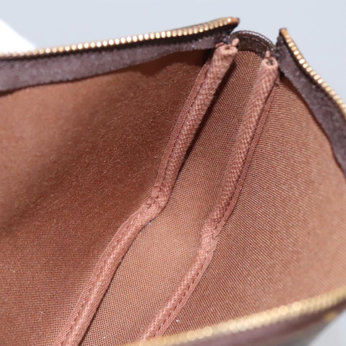 LOUIS VUITTON Monogram Pochette Accessoires Pouch M51980 LV 104009