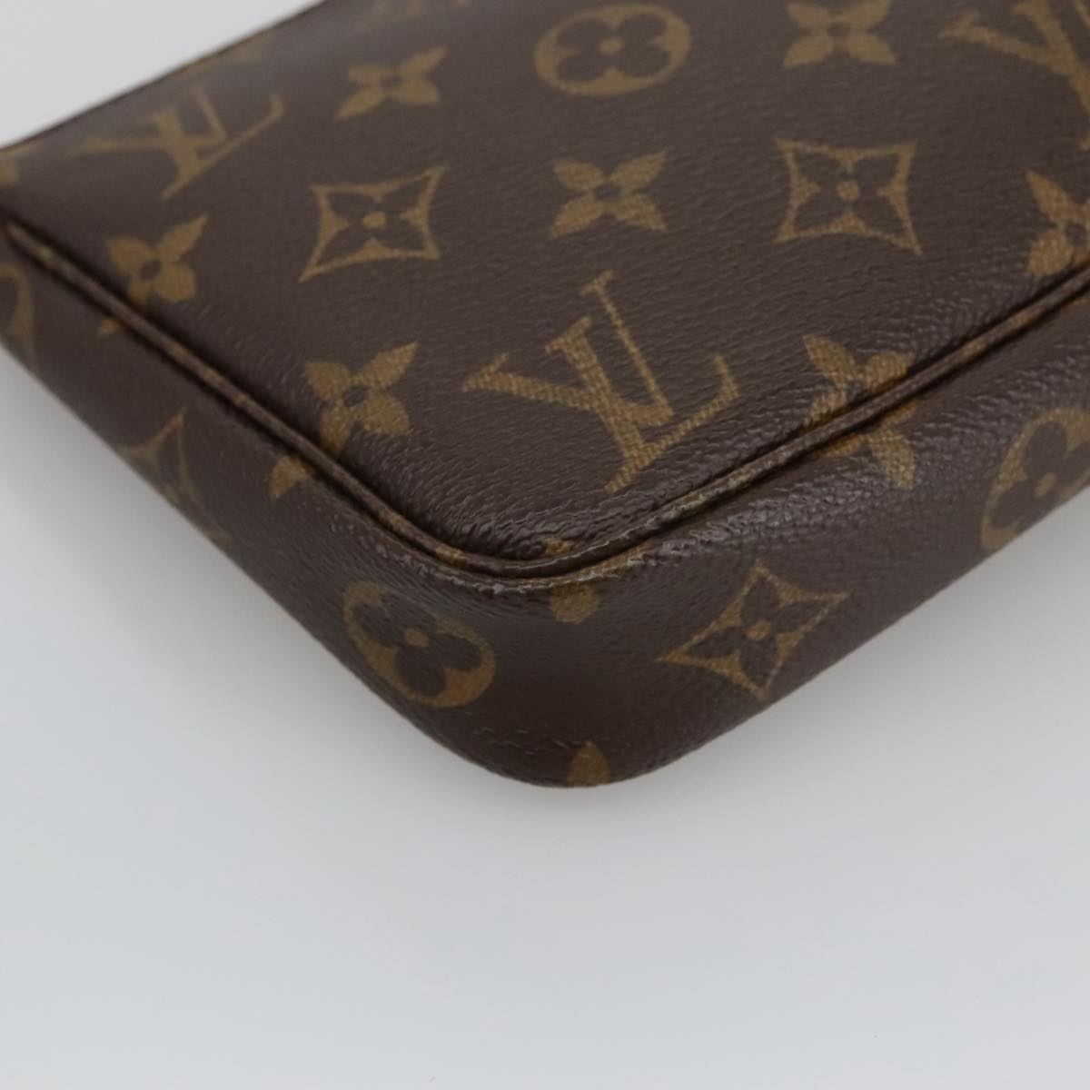 LOUIS VUITTON Monogram Pochette Accessoires Pouch M51980 LV 104009