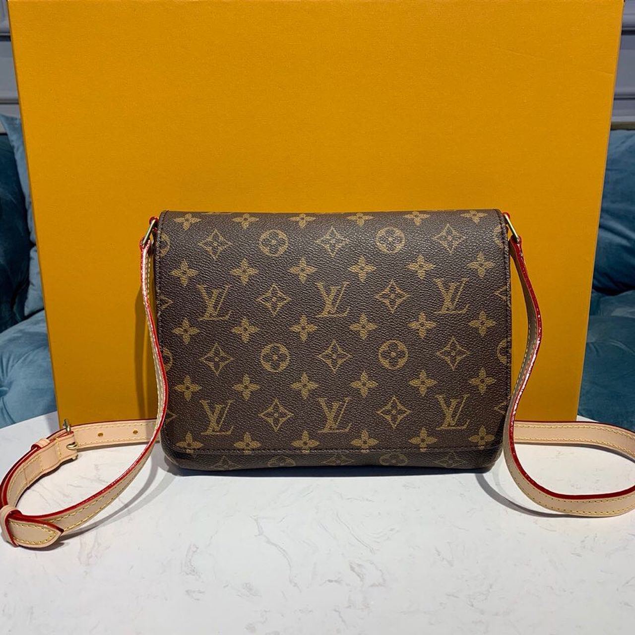 LV Tango Monogram Canvas For Women, WomenÃ¢â‚¬â„¢s Handbags, Shoulder And Crossbody Bags 9.1in/23cm LV M51257