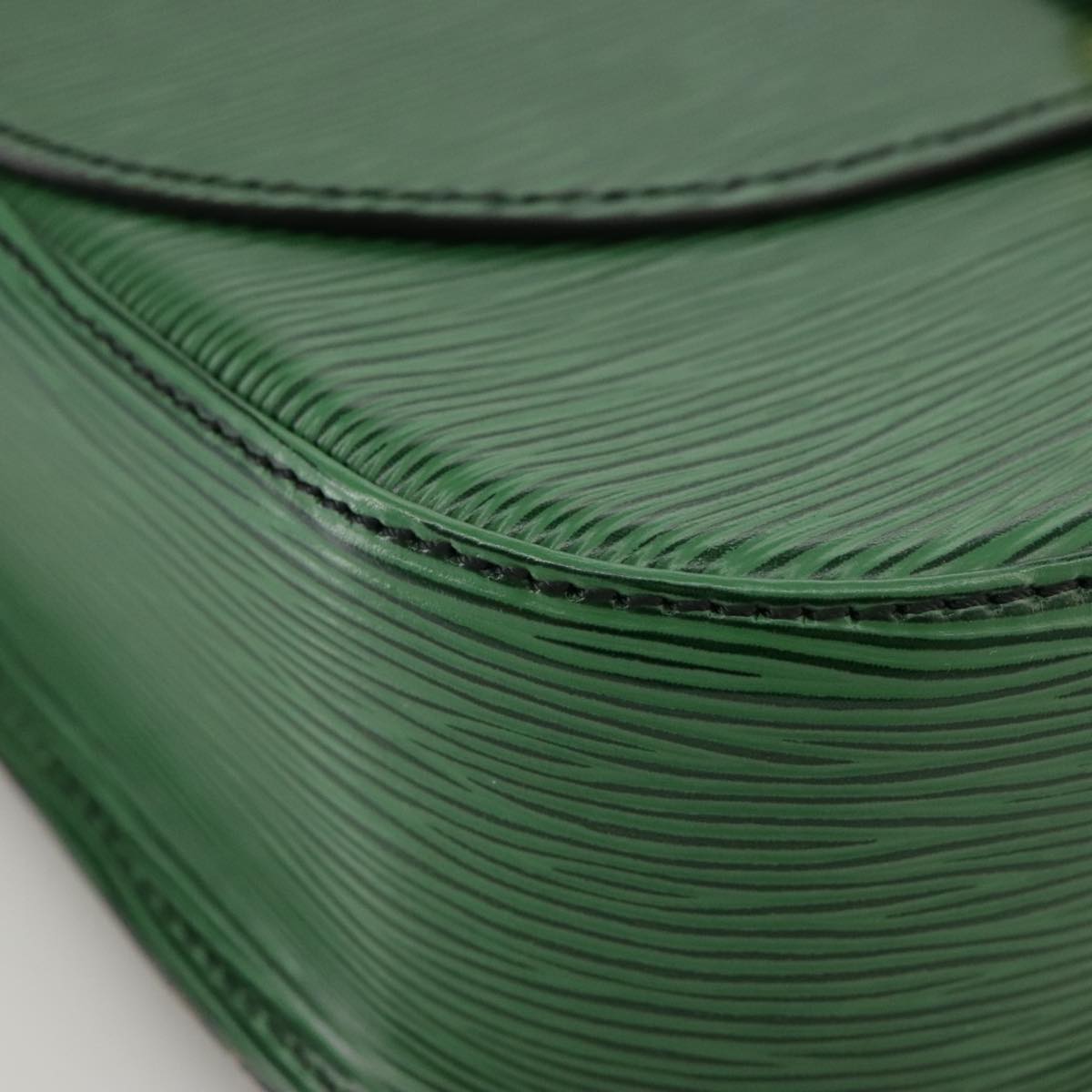 LOUIS VUITTON Epi Saint Cloud GM Shoulder Bag Green M52194 LV 104049