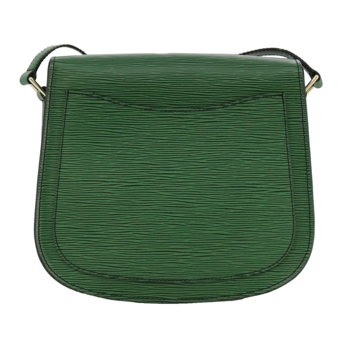 LOUIS VUITTON Epi Saint Cloud GM Shoulder Bag Green M52194 LV 104049