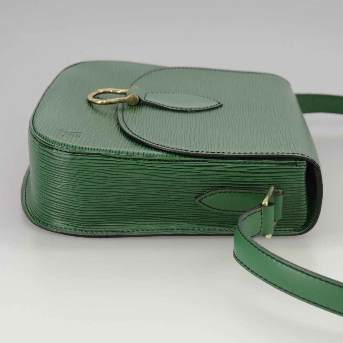 LOUIS VUITTON Epi Saint Cloud GM Shoulder Bag Green M52194 LV 104049