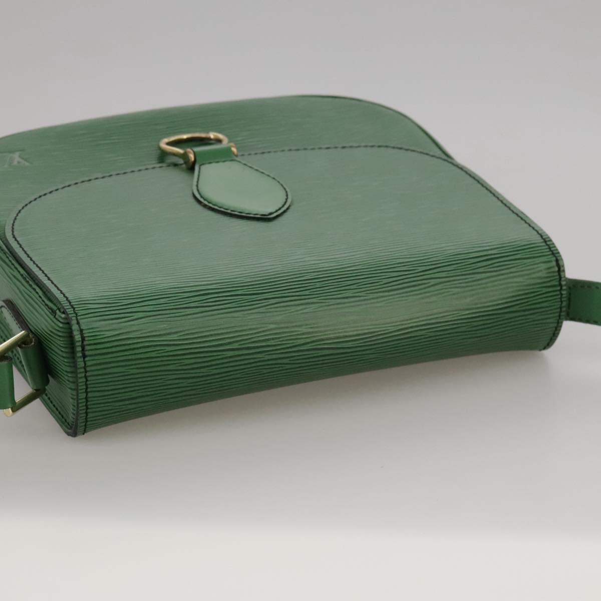LOUIS VUITTON Epi Saint Cloud GM Shoulder Bag Green M52194 LV 104049