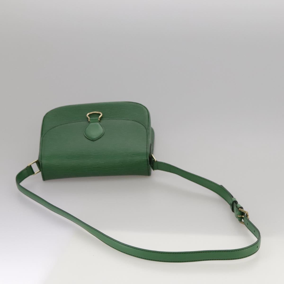 LOUIS VUITTON Epi Saint Cloud GM Shoulder Bag Green M52194 LV 104049