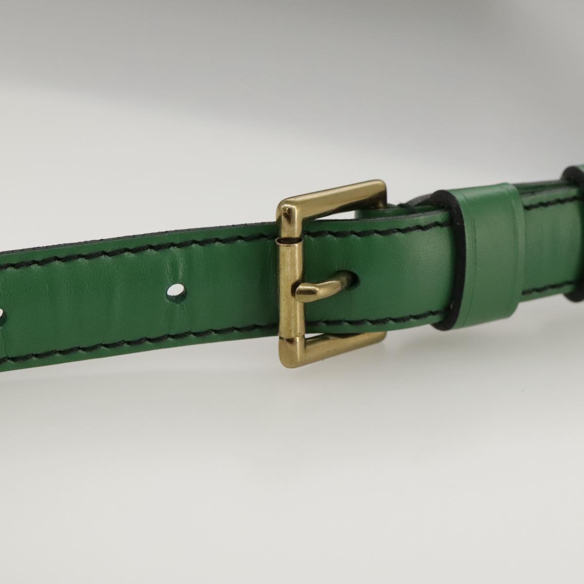 LOUIS VUITTON Epi Saint Cloud GM Shoulder Bag Green M52194 LV 104049