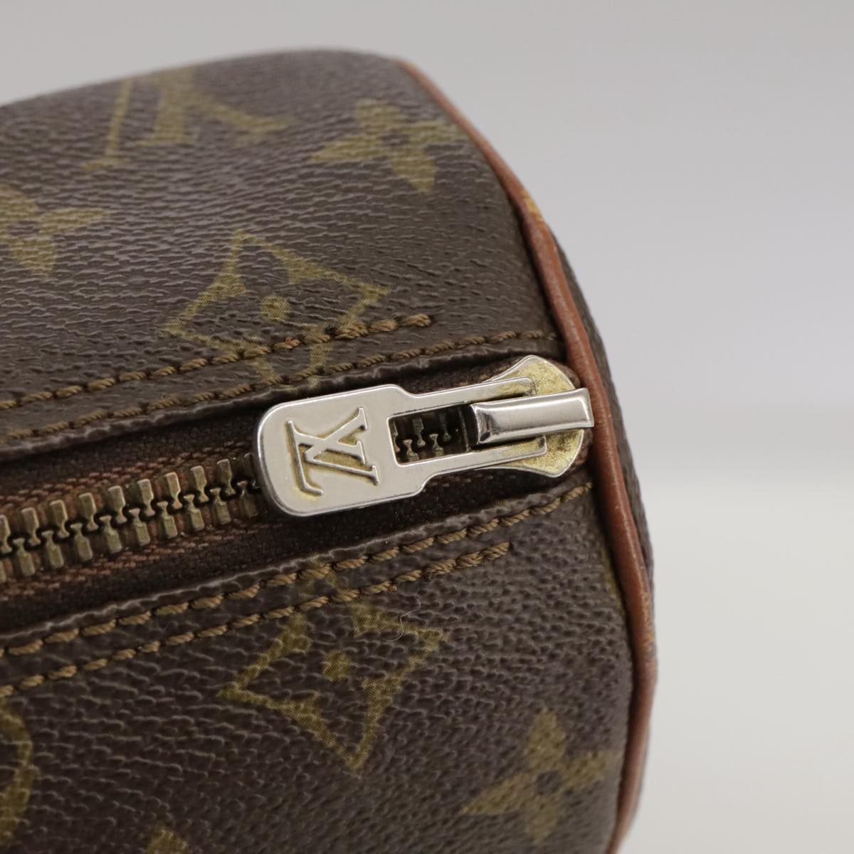 LOUIS VUITTON Monogram Papillon 19 Hand Bag M51389 LV 104061