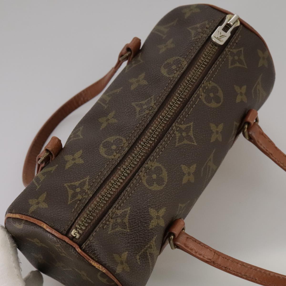 LOUIS VUITTON Monogram Papillon 19 Hand Bag M51389 LV 104061