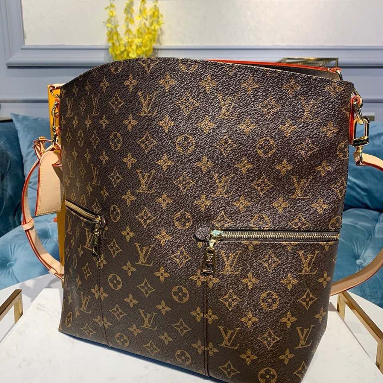 LV Melie Monogram Canvas For Women, WomenÃ¢â‚¬â„¢s Handbags, Shoulder Bags 16.5in/42cm LV M41544