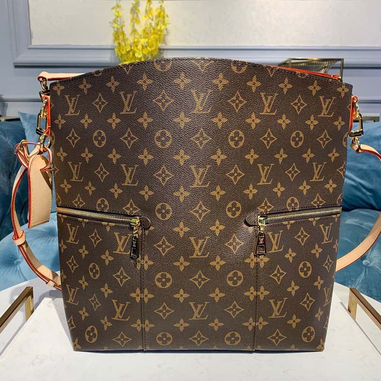LV Melie Monogram Canvas For Women, WomenÃ¢â‚¬â„¢s Handbags, Shoulder Bags 16.5in/42cm LV M41544