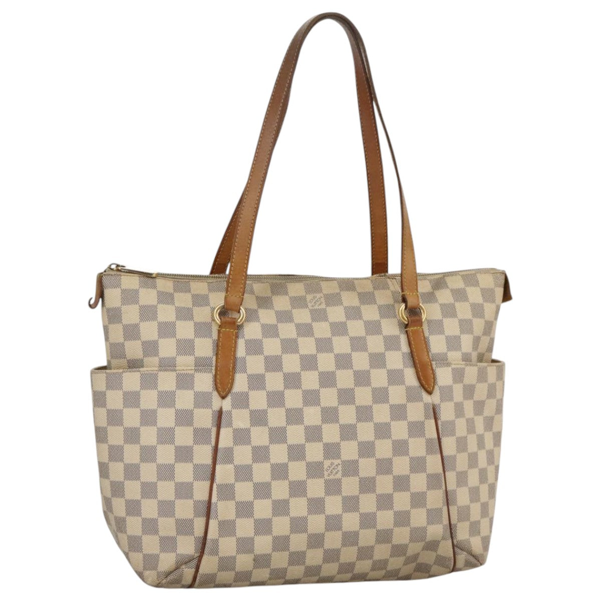 LOUIS VUITTON Damier Azur Totally MM Tote Bag N51262 LV 104103