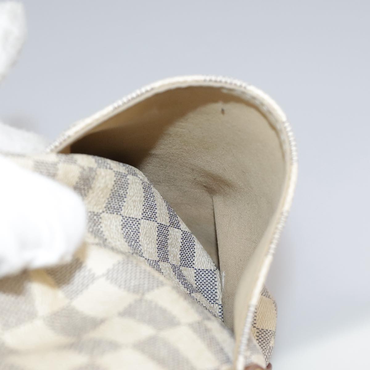LOUIS VUITTON Damier Azur Totally MM Tote Bag N51262 LV 104103