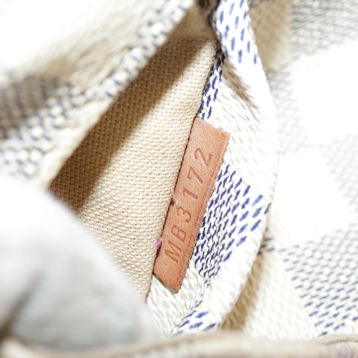 LOUIS VUITTON Damier Azur Totally MM Tote Bag N51262 LV 104103