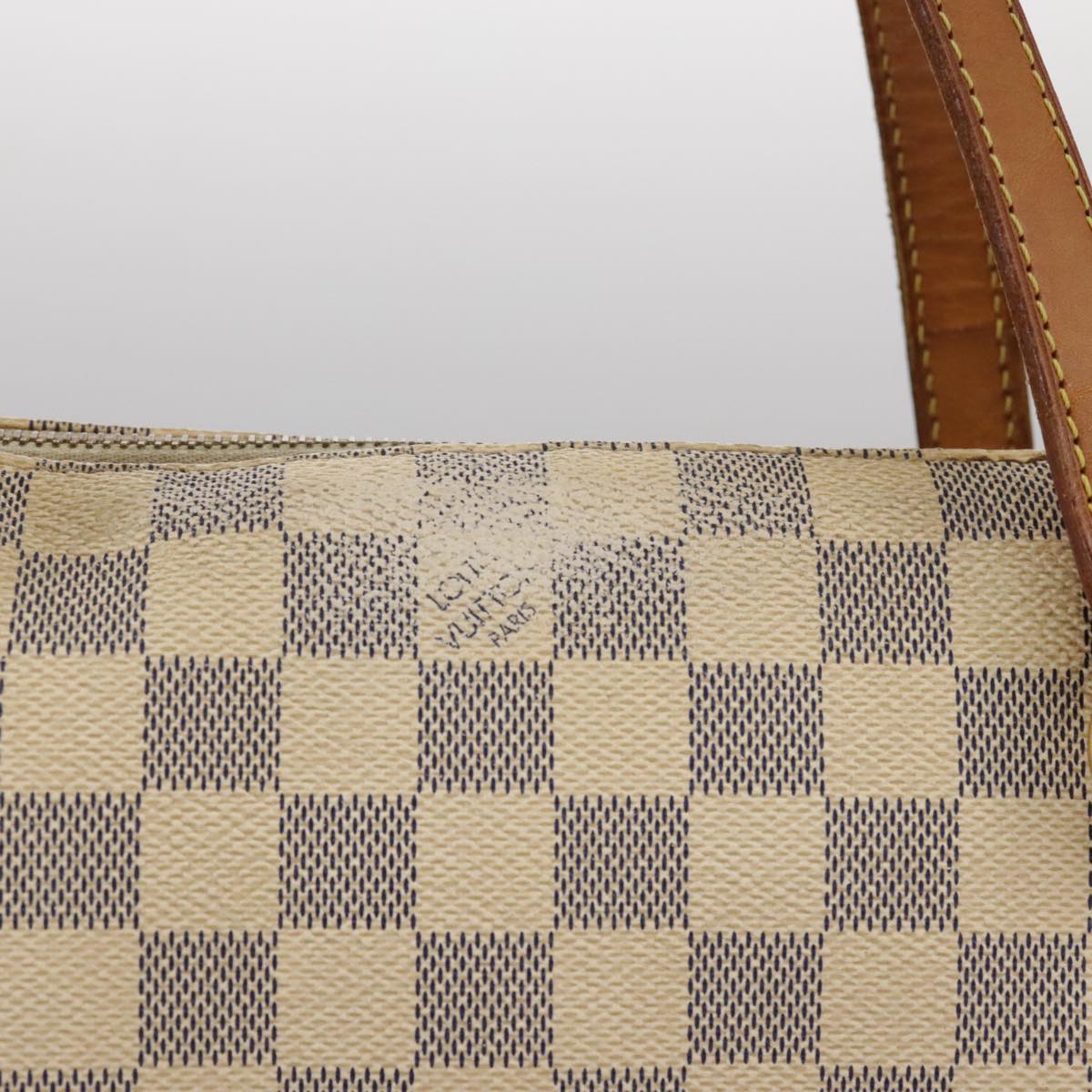 LOUIS VUITTON Damier Azur Totally MM Tote Bag N51262 LV 104103