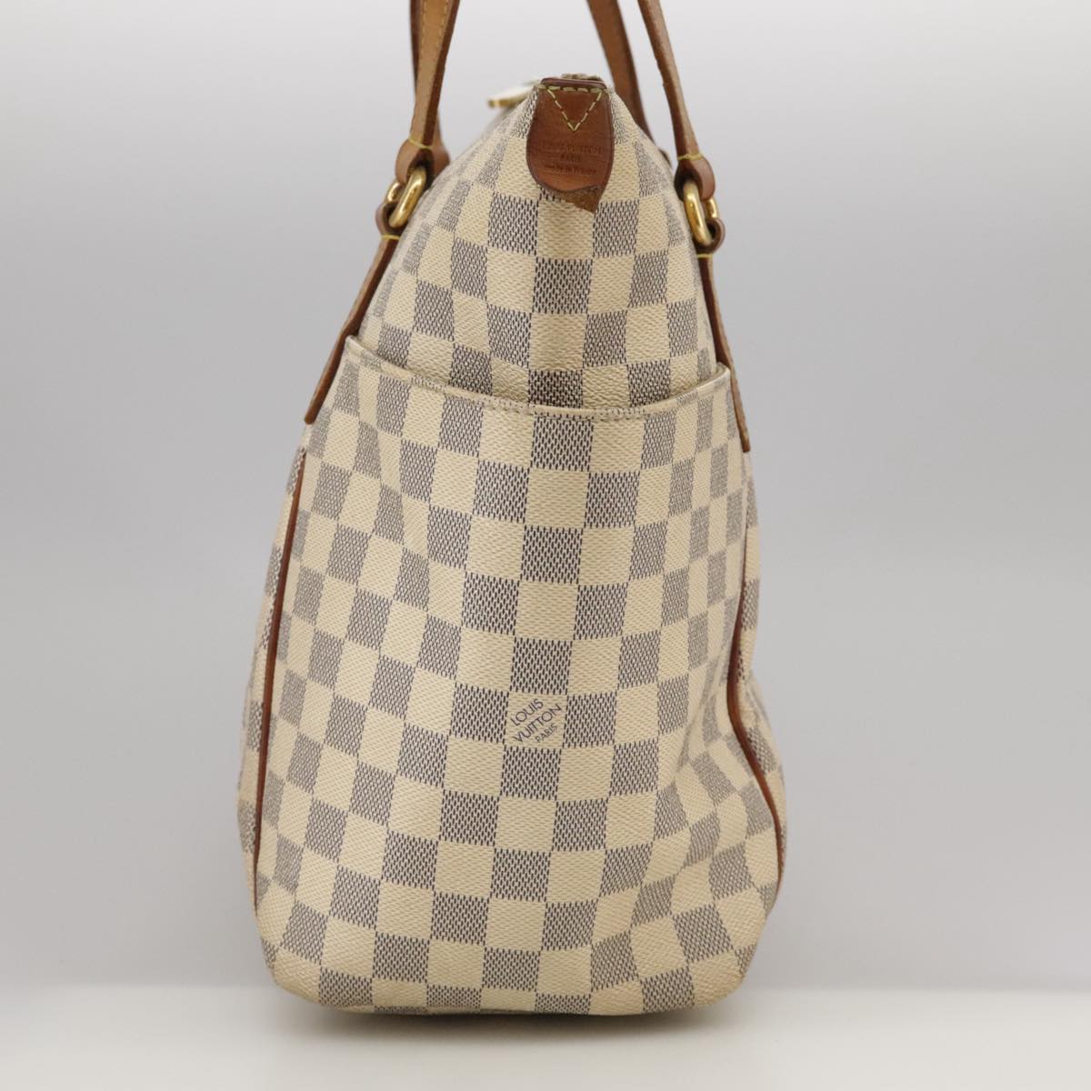 LOUIS VUITTON Damier Azur Totally MM Tote Bag N51262 LV 104103