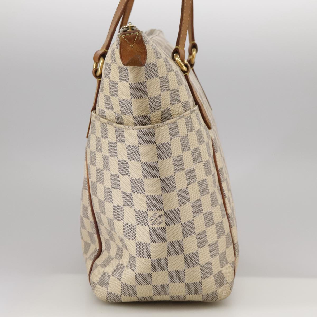 LOUIS VUITTON Damier Azur Totally MM Tote Bag N51262 LV 104103