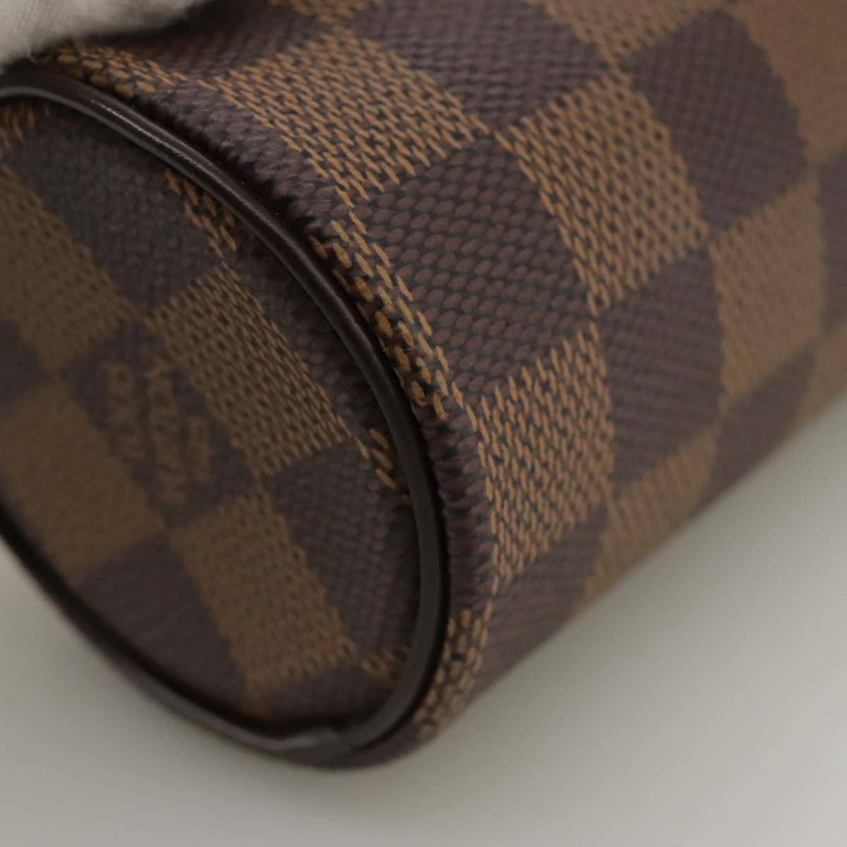 LOUIS VUITTON Damier Ebene Papillon Pouch LV 104187A
