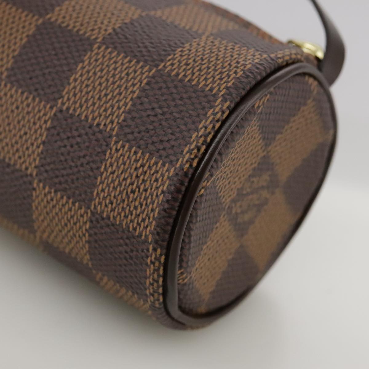 LOUIS VUITTON Damier Ebene Papillon Pouch LV 104187A