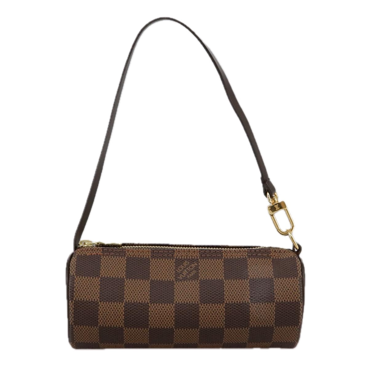 LOUIS VUITTON Damier Ebene Papillon Pouch LV 104187A