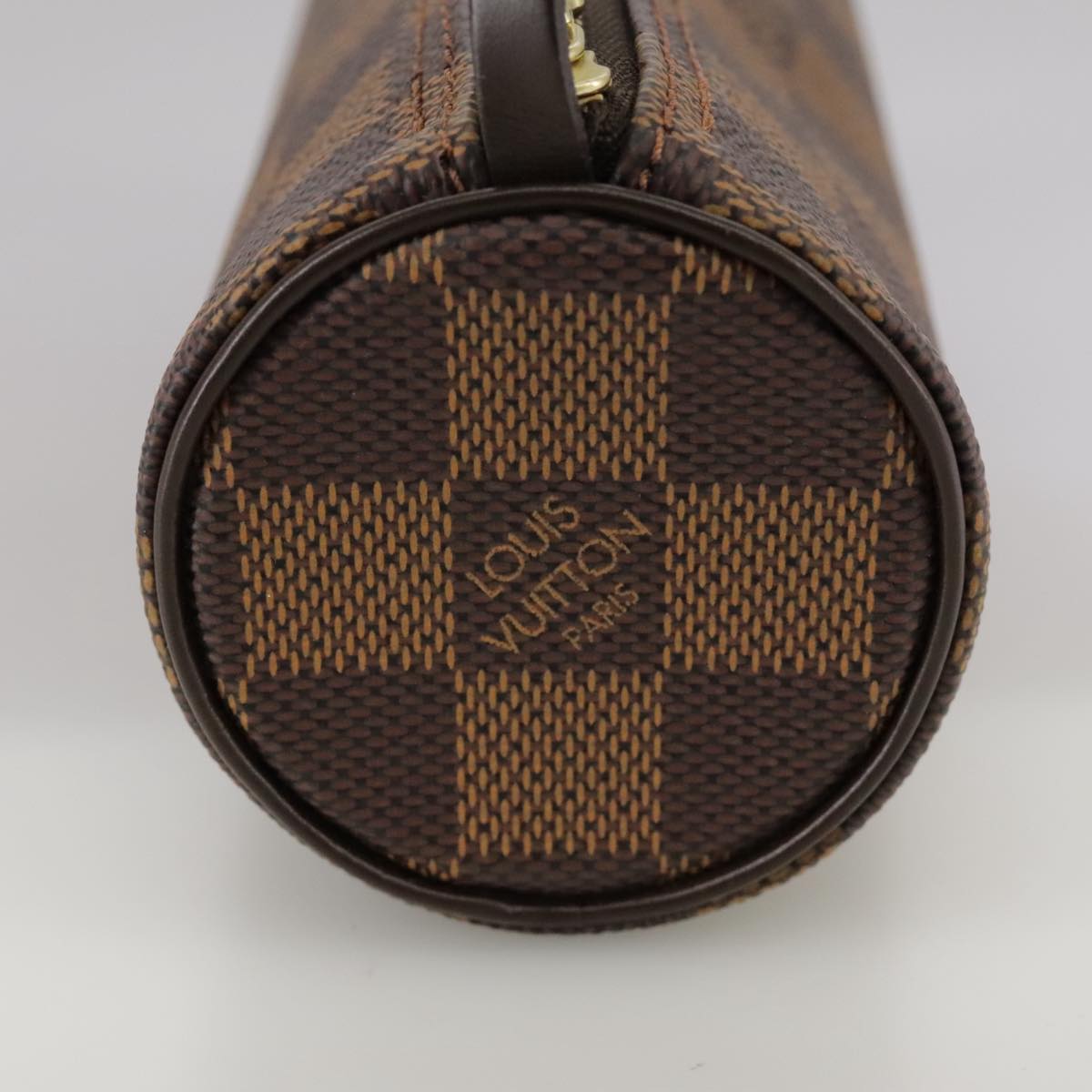 LOUIS VUITTON Damier Ebene Papillon Pouch LV 104187A