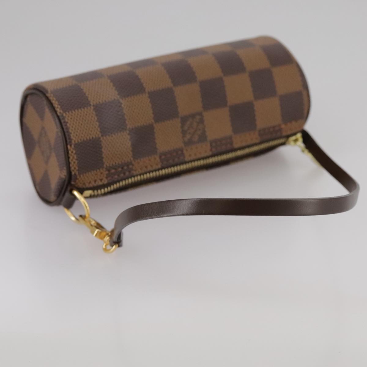 LOUIS VUITTON Damier Ebene Papillon Pouch LV 104187A
