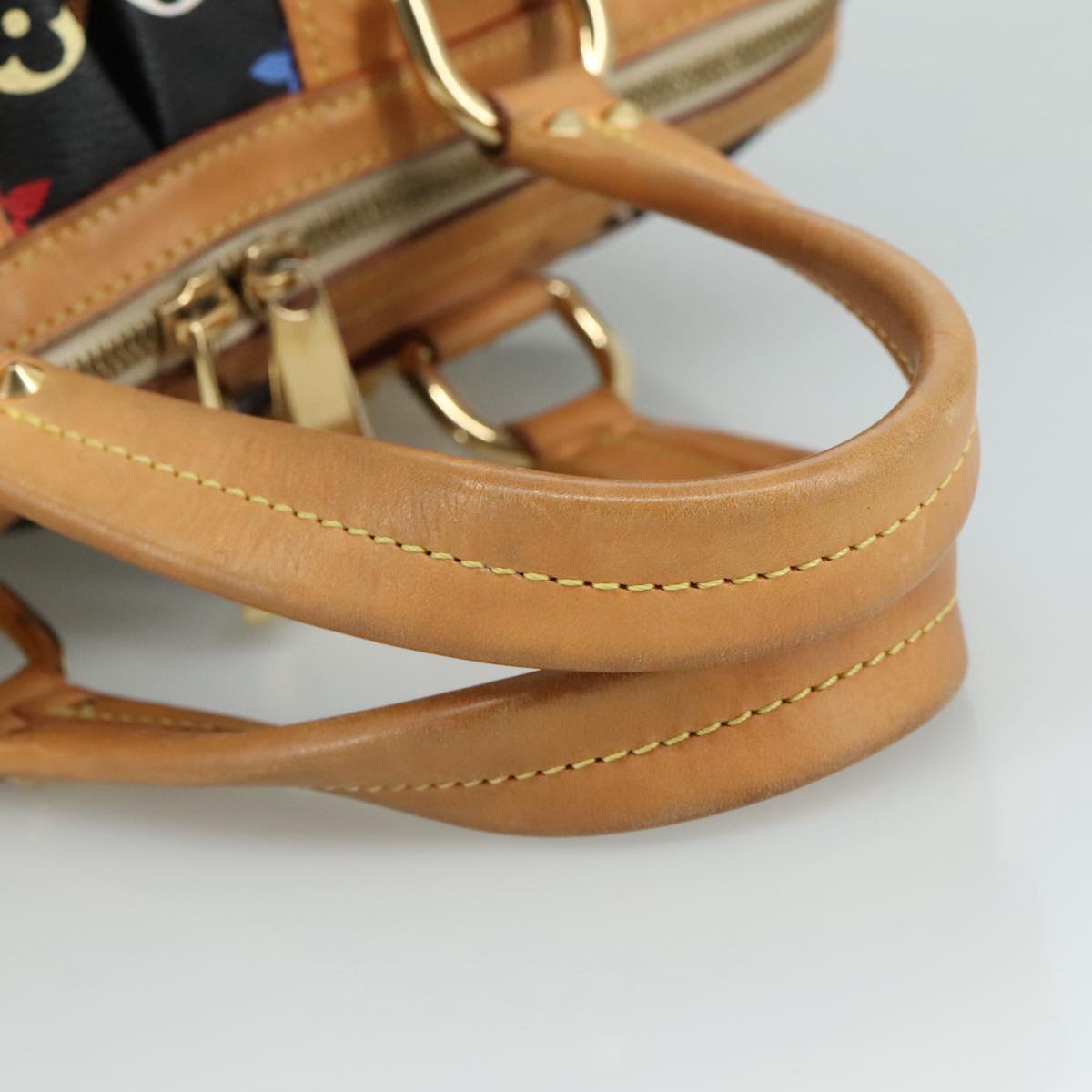 LOUIS VUITTON Monogram Multicolor Courtney MM Bag 2way Black M45642 104189