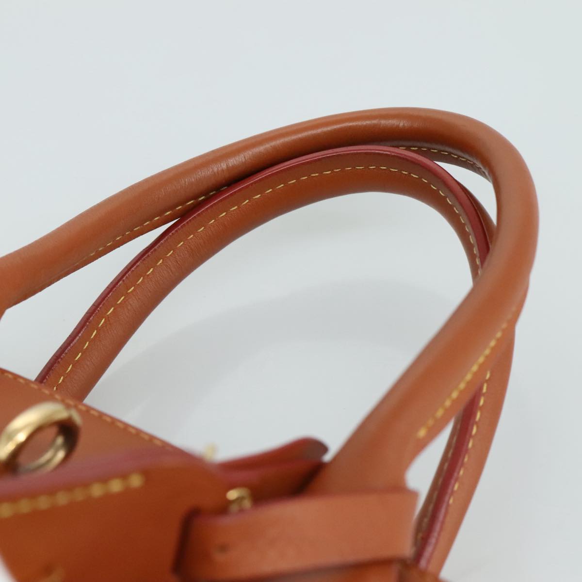 LOUIS VUITTON Catgram City Steamer MM Bag Leather 2way Brown M52969 104191S