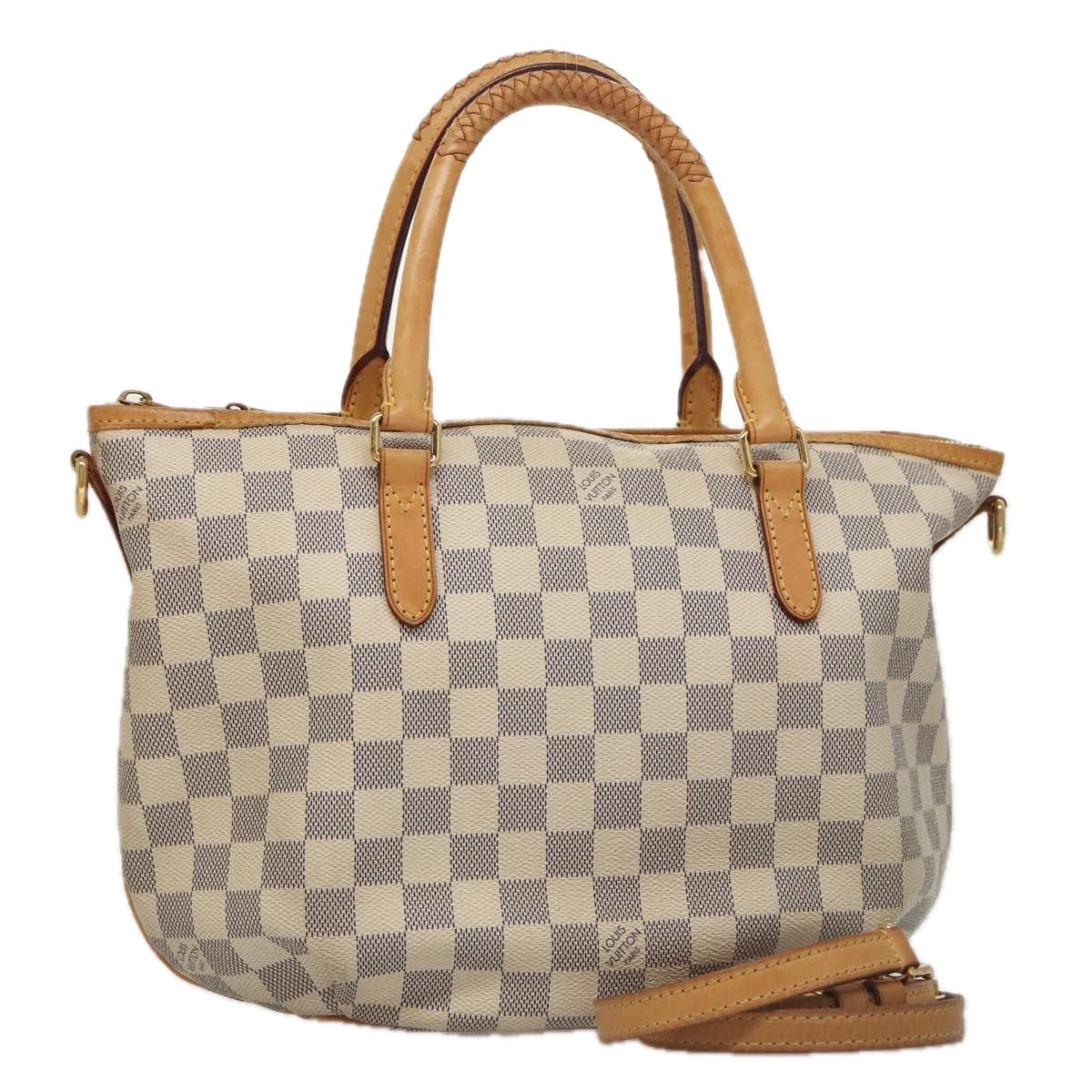 LOUIS VUITTON Damier Azur Riviera PM Tote Bag 2way N48250 LV 104192