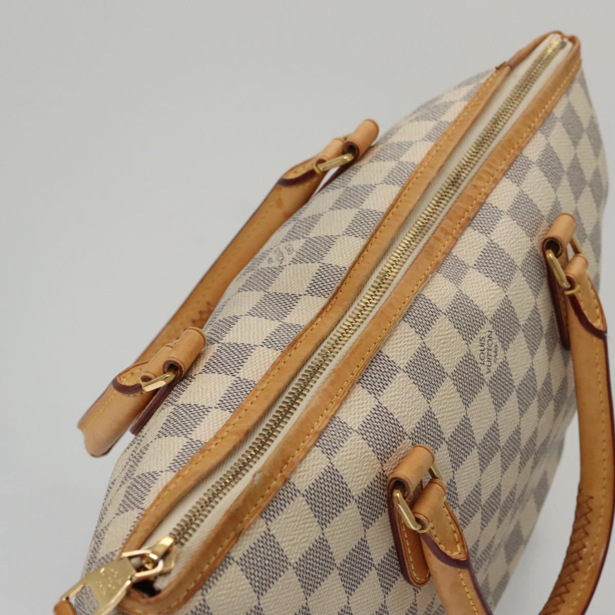 LOUIS VUITTON Damier Azur Riviera PM Tote Bag 2way N48250 LV 104192