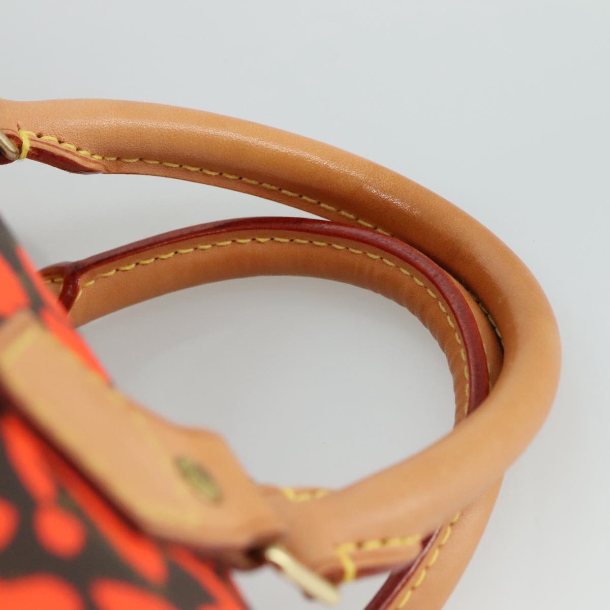 LOUIS VUITTON Monogram Graffiti Speedy 30 Hand Bag Orange M93705 104195SA