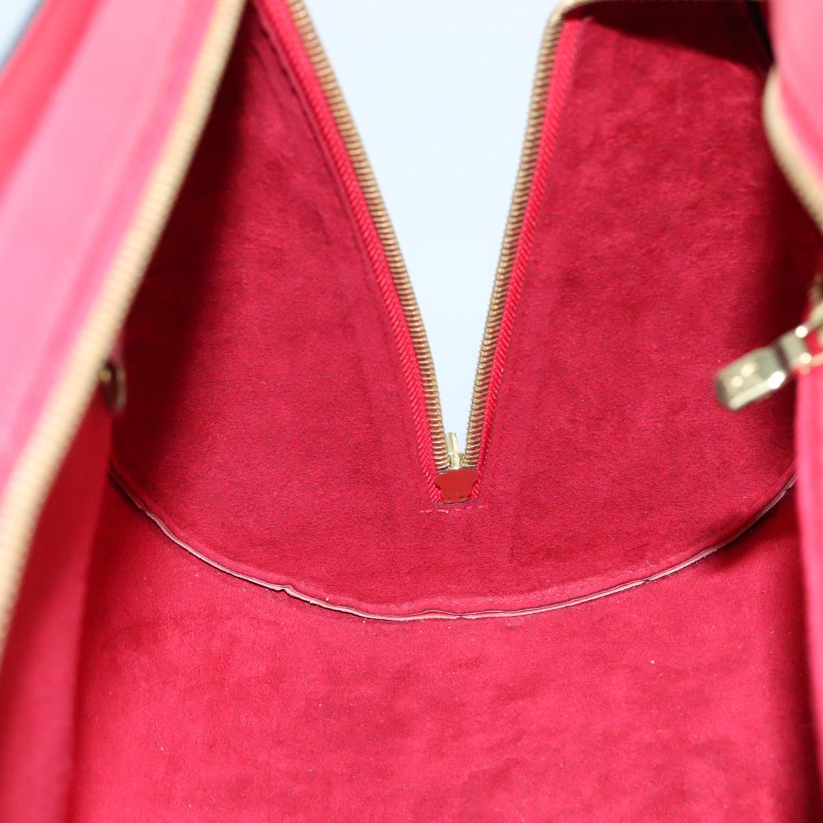 LOUIS VUITTON Epi Solferino Shoulder Bag Red M42867 LV 104198