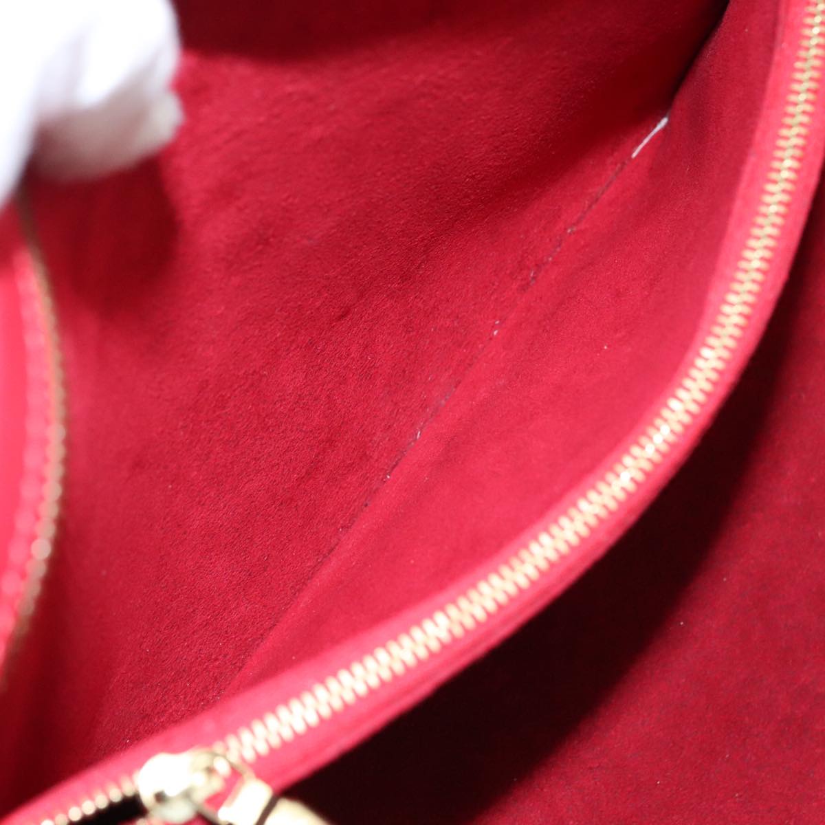 LOUIS VUITTON Epi Solferino Shoulder Bag Red M42867 LV 104198