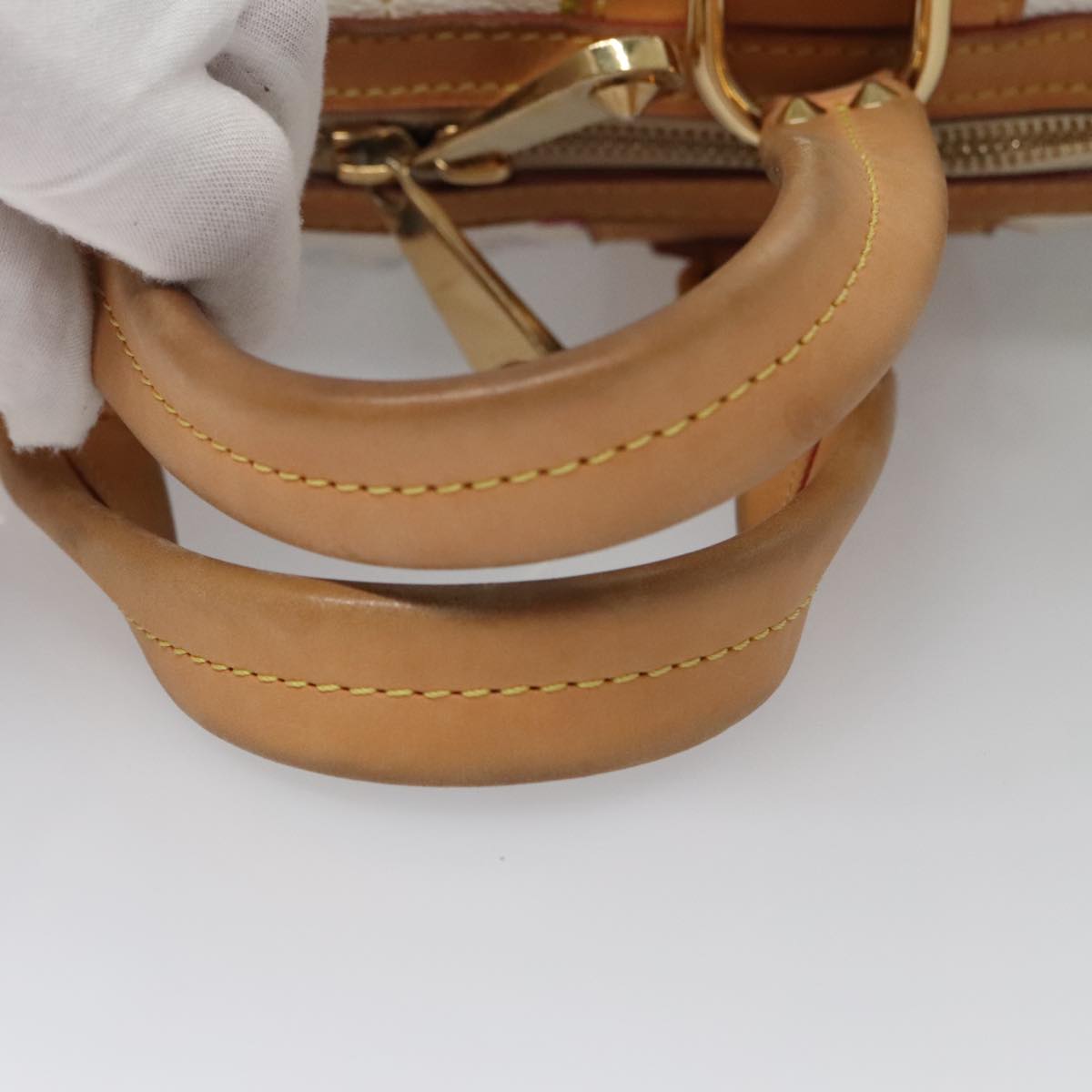 LOUIS VUITTON Monogram Multicolor Courtney MM Bag 2way White M45641 104199