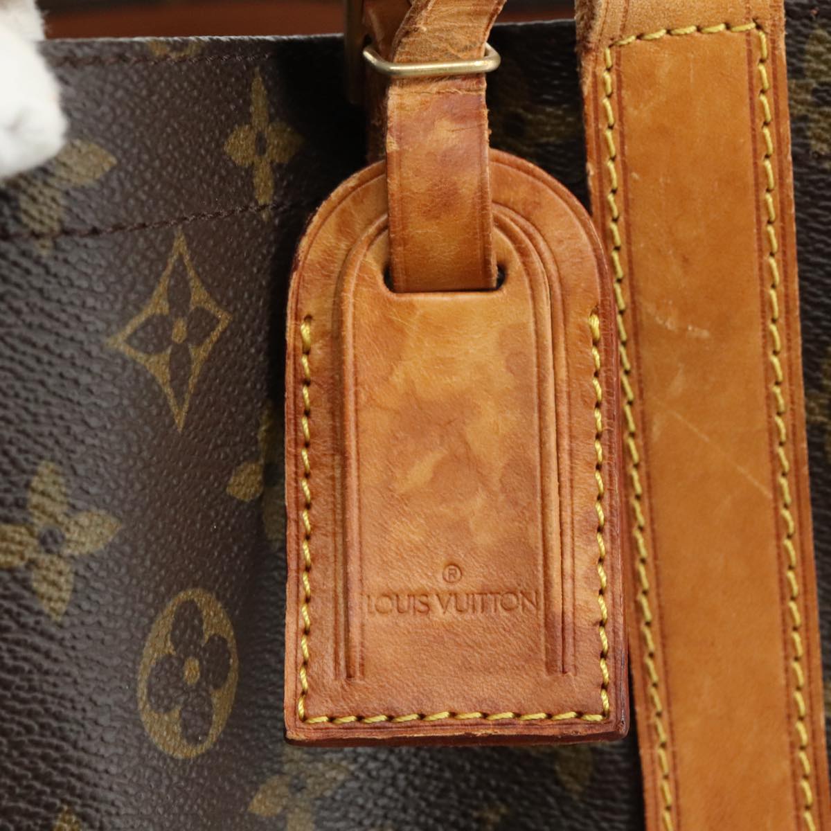 LOUIS VUITTON Monogram Randonnee GM Shoulder Bag M42244 LV 104213