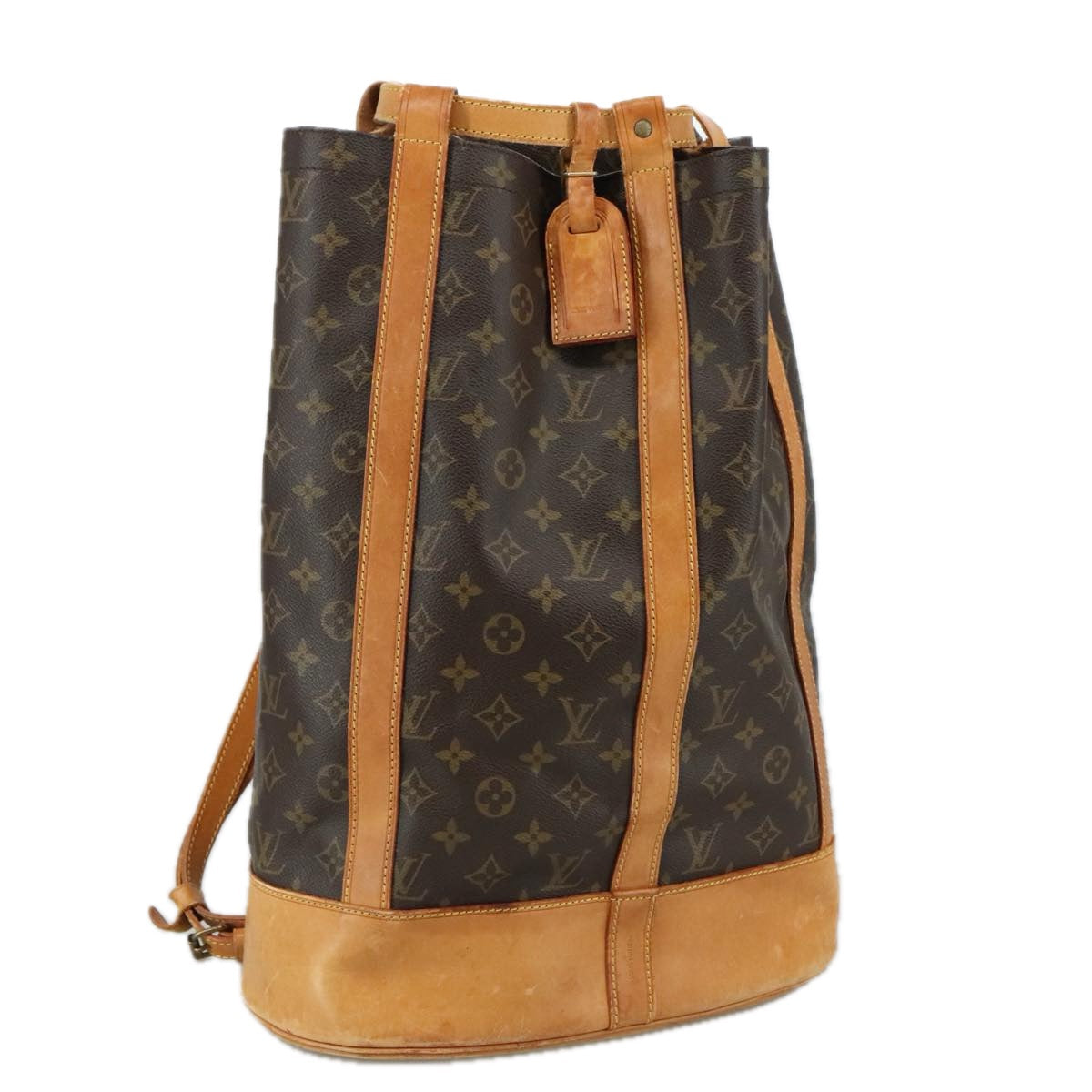 LOUIS VUITTON Monogram Randonnee GM Shoulder Bag M42244 LV 104213