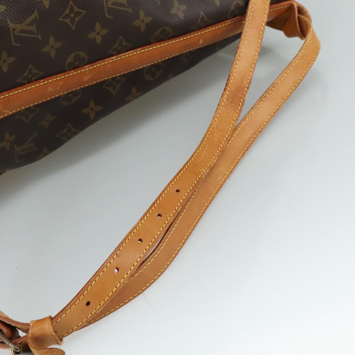 LOUIS VUITTON Monogram Randonnee GM Shoulder Bag M42244 LV 104213