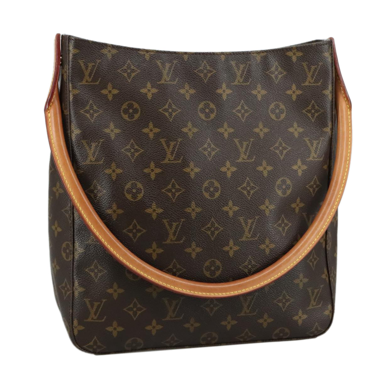 LOUIS VUITTON Monogram Looping GM Shoulder Bag M51145 LV 104214