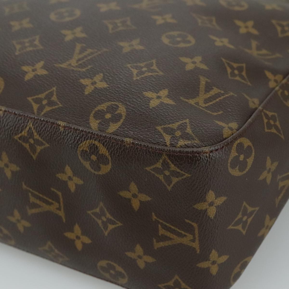 LOUIS VUITTON Monogram Looping GM Shoulder Bag M51145 LV 104214