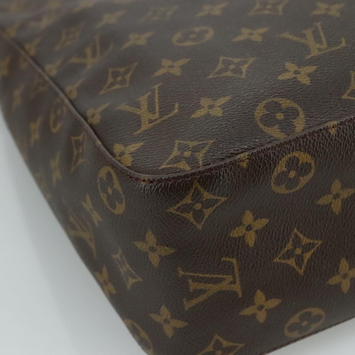 LOUIS VUITTON Monogram Looping GM Shoulder Bag M51145 LV 104214