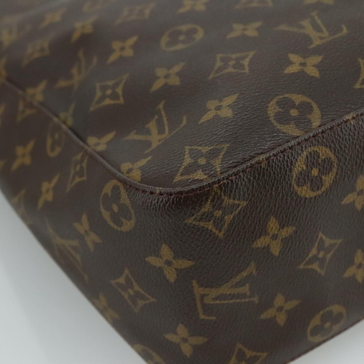 LOUIS VUITTON Monogram Looping GM Shoulder Bag M51145 LV 104214