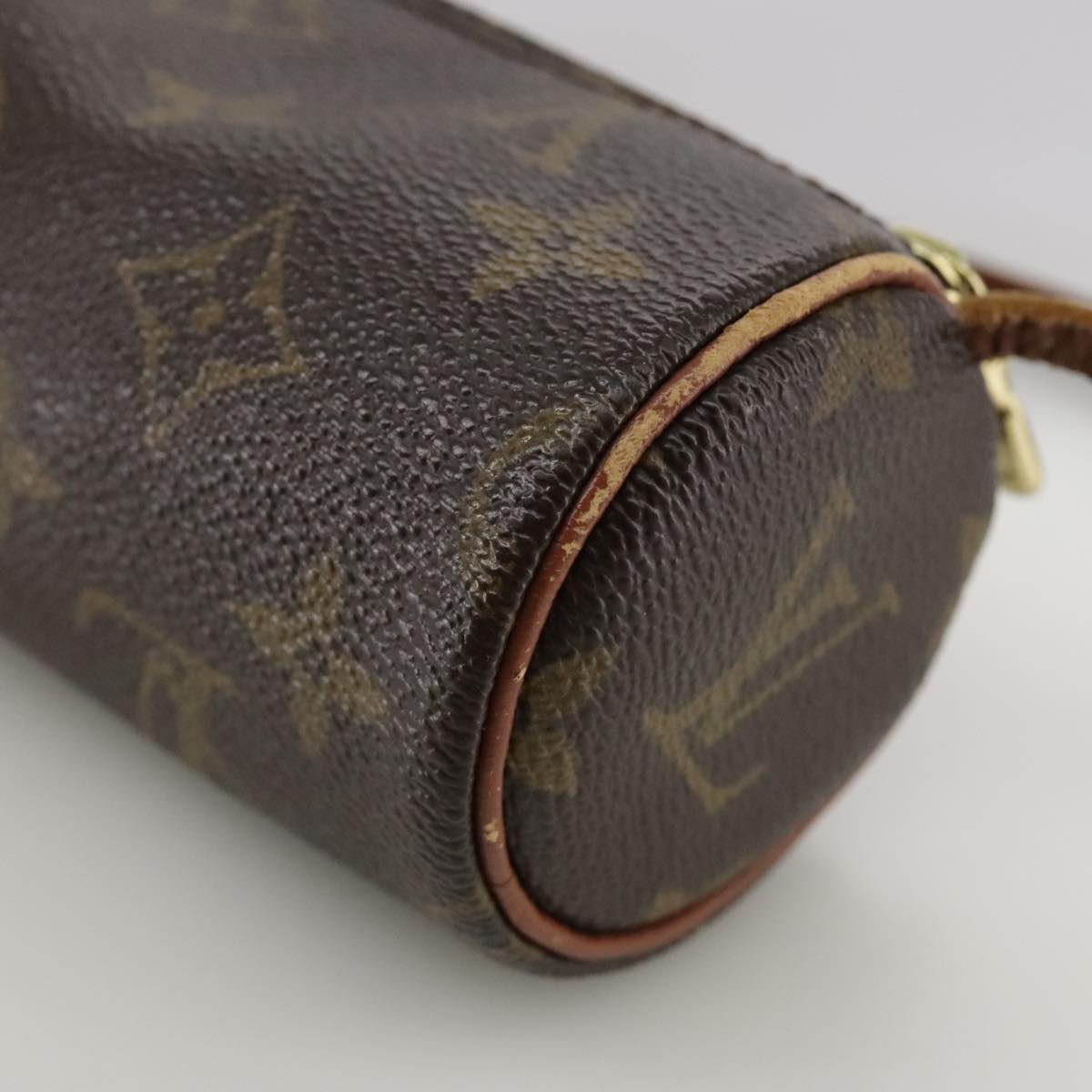 LOUIS VUITTON Monogram Papillon Pouch LV 104220