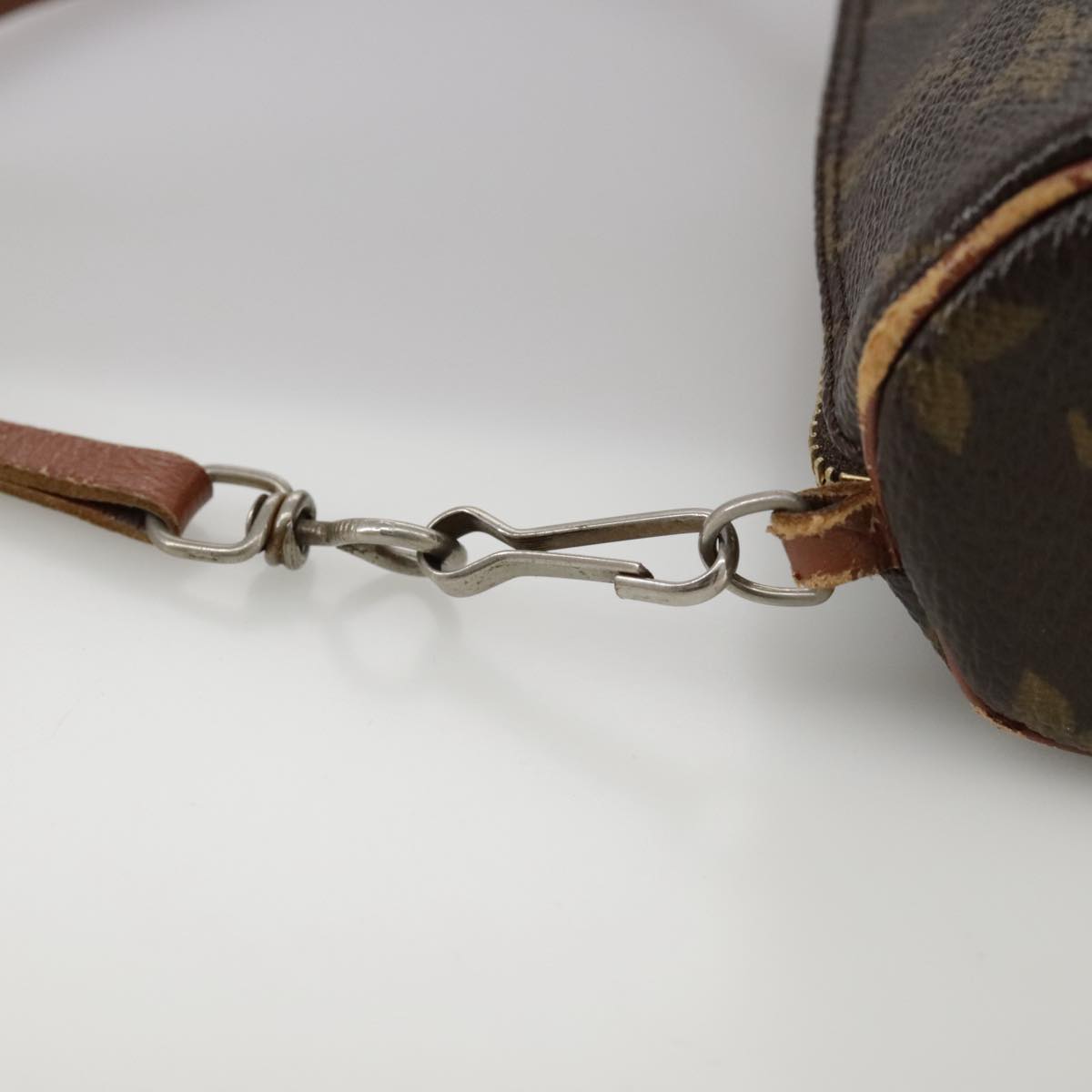 LOUIS VUITTON Monogram Papillon Pouch LV 104220