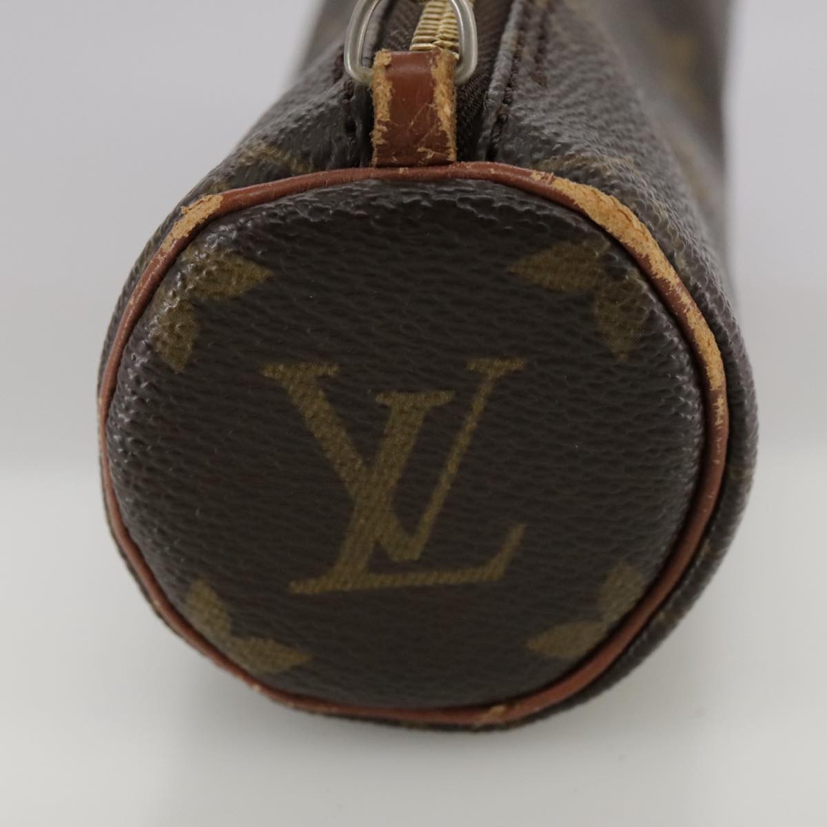 LOUIS VUITTON Monogram Papillon Pouch LV 104220
